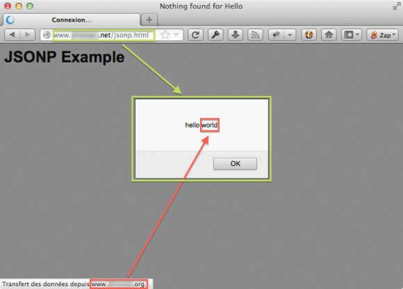 JSONP callback execution